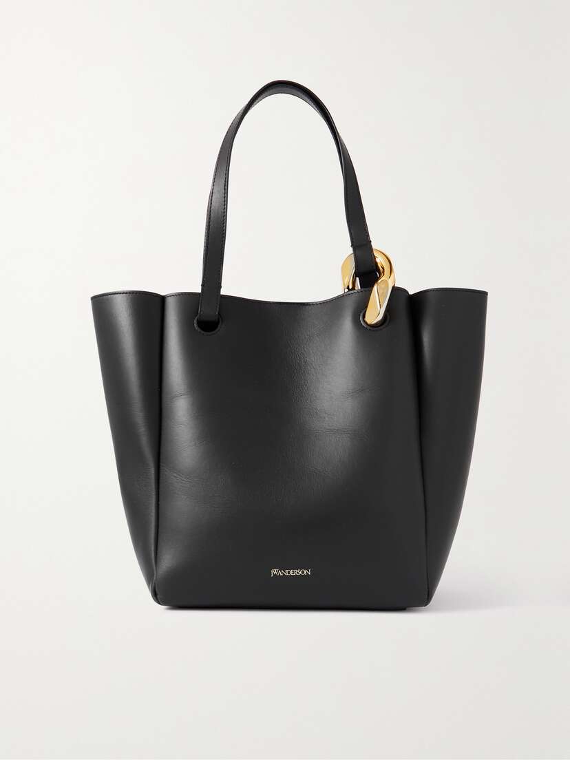 JW Anderson Jwa Corner Chain-embellished Leather Tote