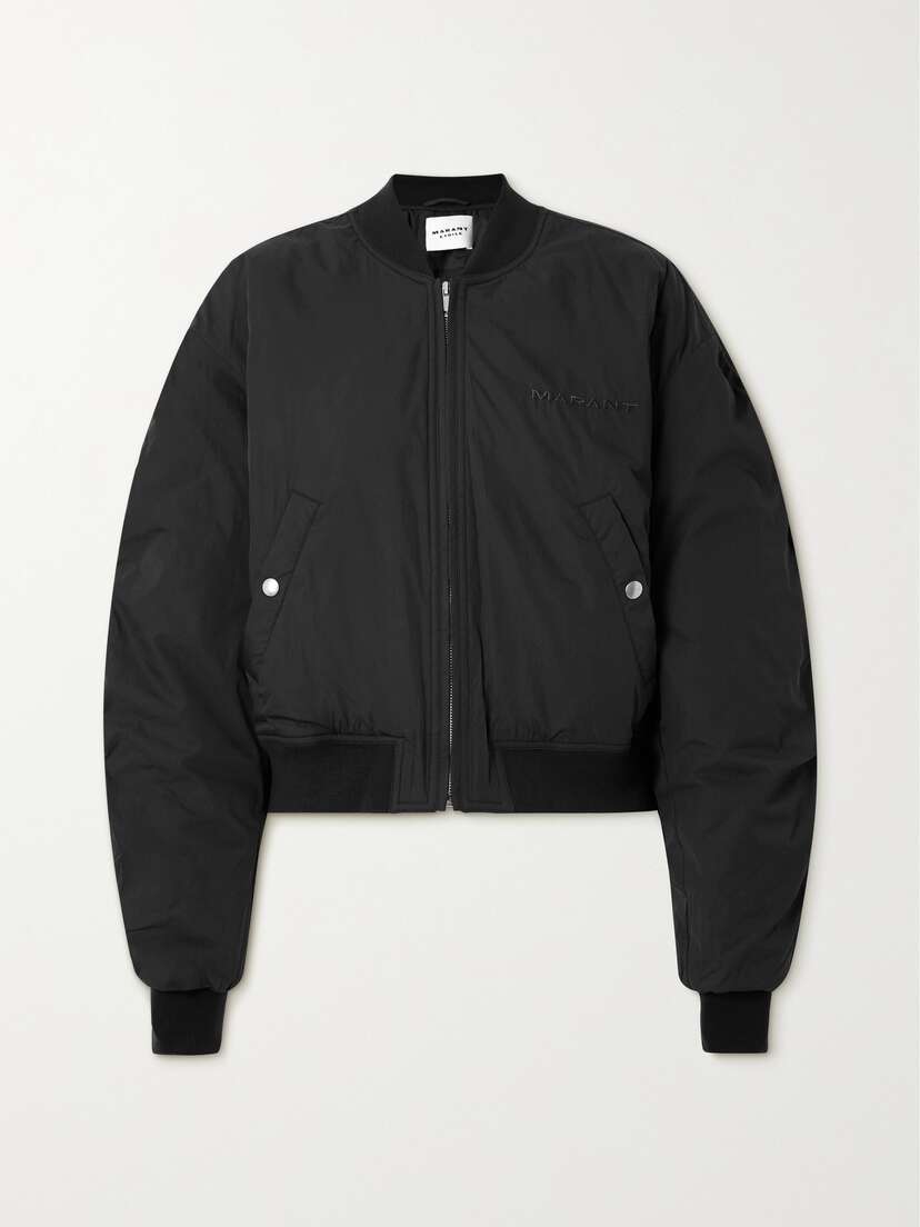 Marant Étoile Bessime Padded Cotton-blend Bomber Jacket