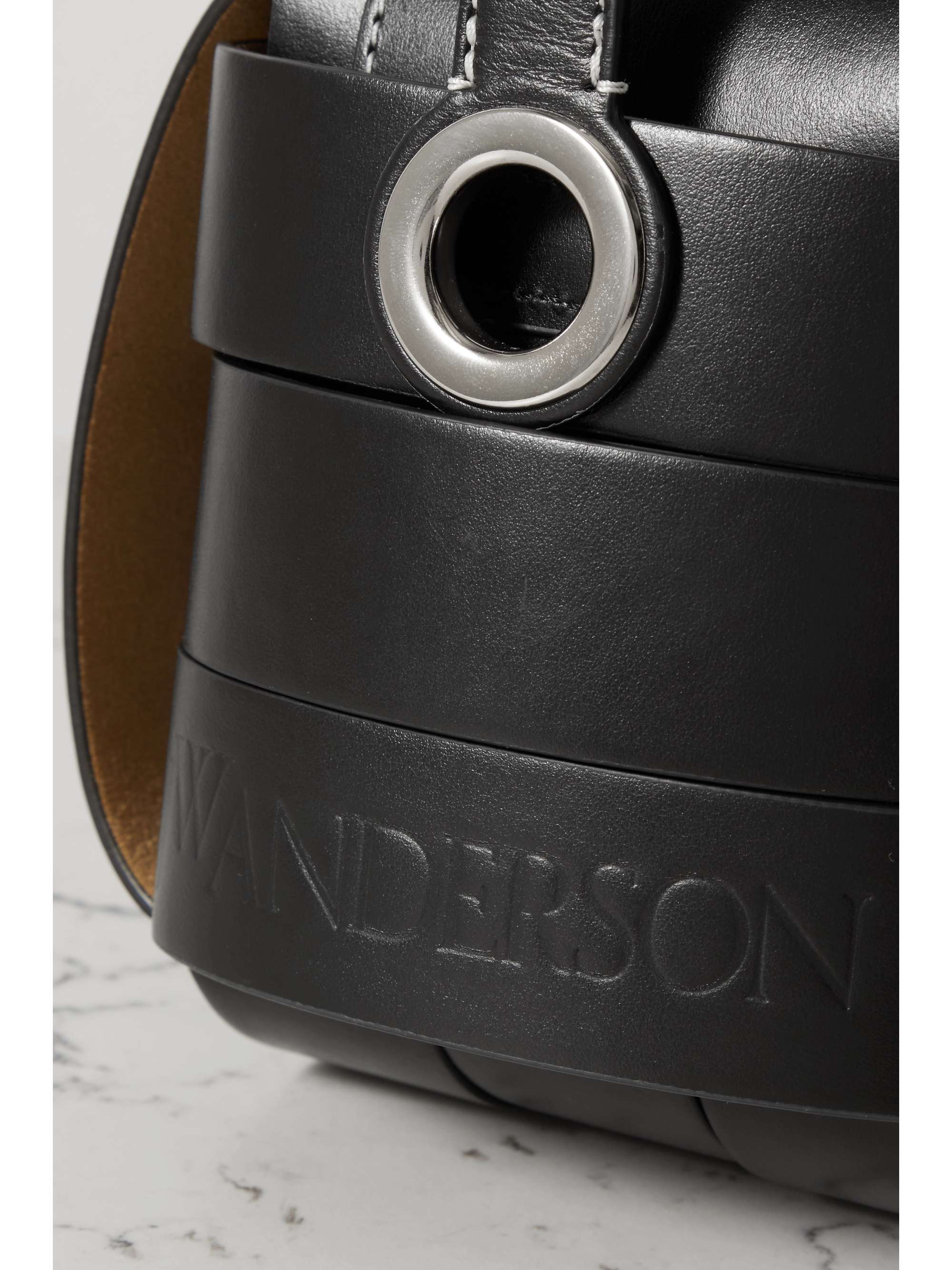 JW ANDERSON Knot leather shoulder bag