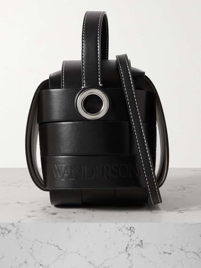 JW Anderson Knot Leather Shoulder Bag
