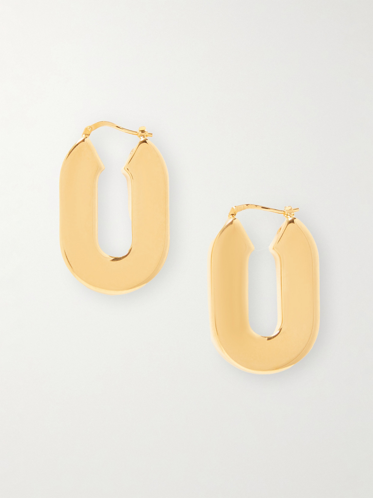 Jil Sander Gold-tone Earrings In Gold