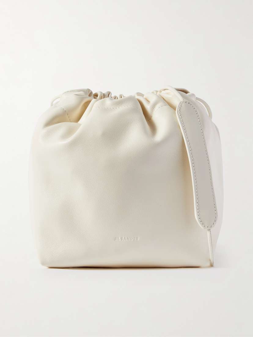 Jil Sander Dumpling Leather Shoulder Bag
