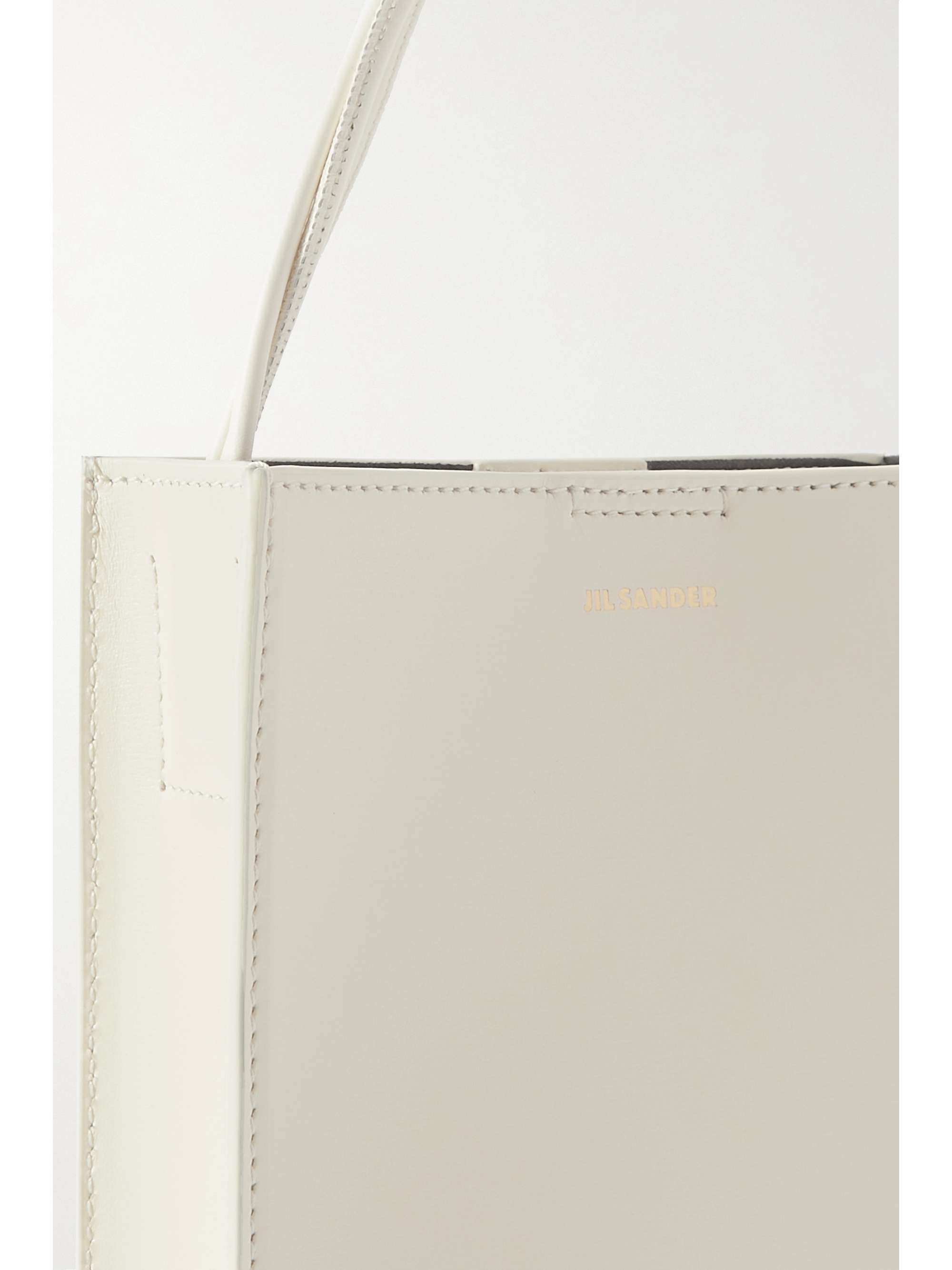JIL SANDER Tangle small leather shoulder bag | NET-A-PORTER