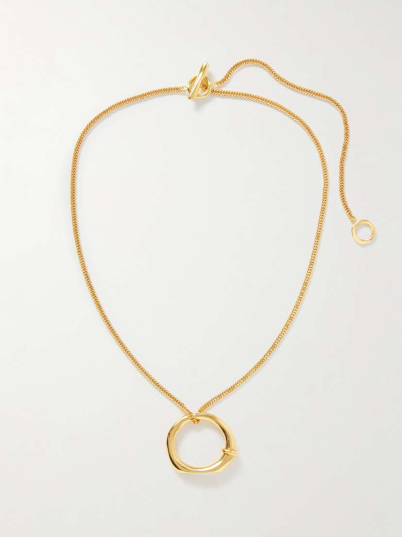 Jil Sander tone Necklace