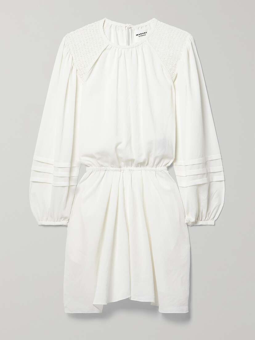 Marant Étoile Ladjo Crepe De Chine Mini Dress