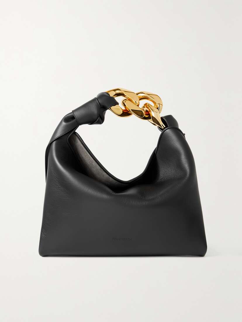 JW Anderson Chain-embellished Leather Tote