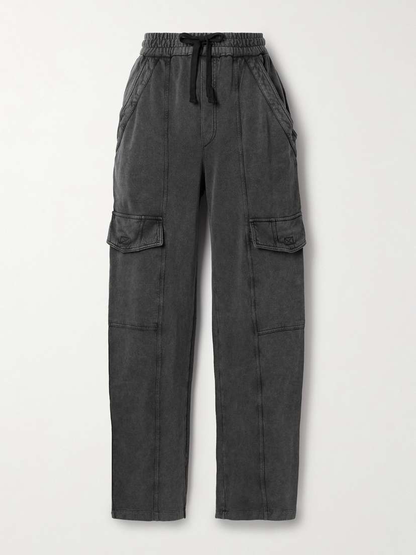 Marant Étoile Peorana Cotton-jersey Track Pants