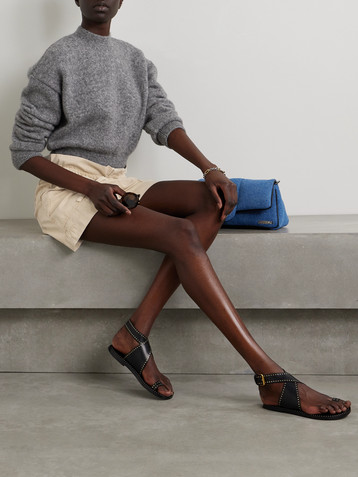 Marant Étoile Ipolyte denim shorts