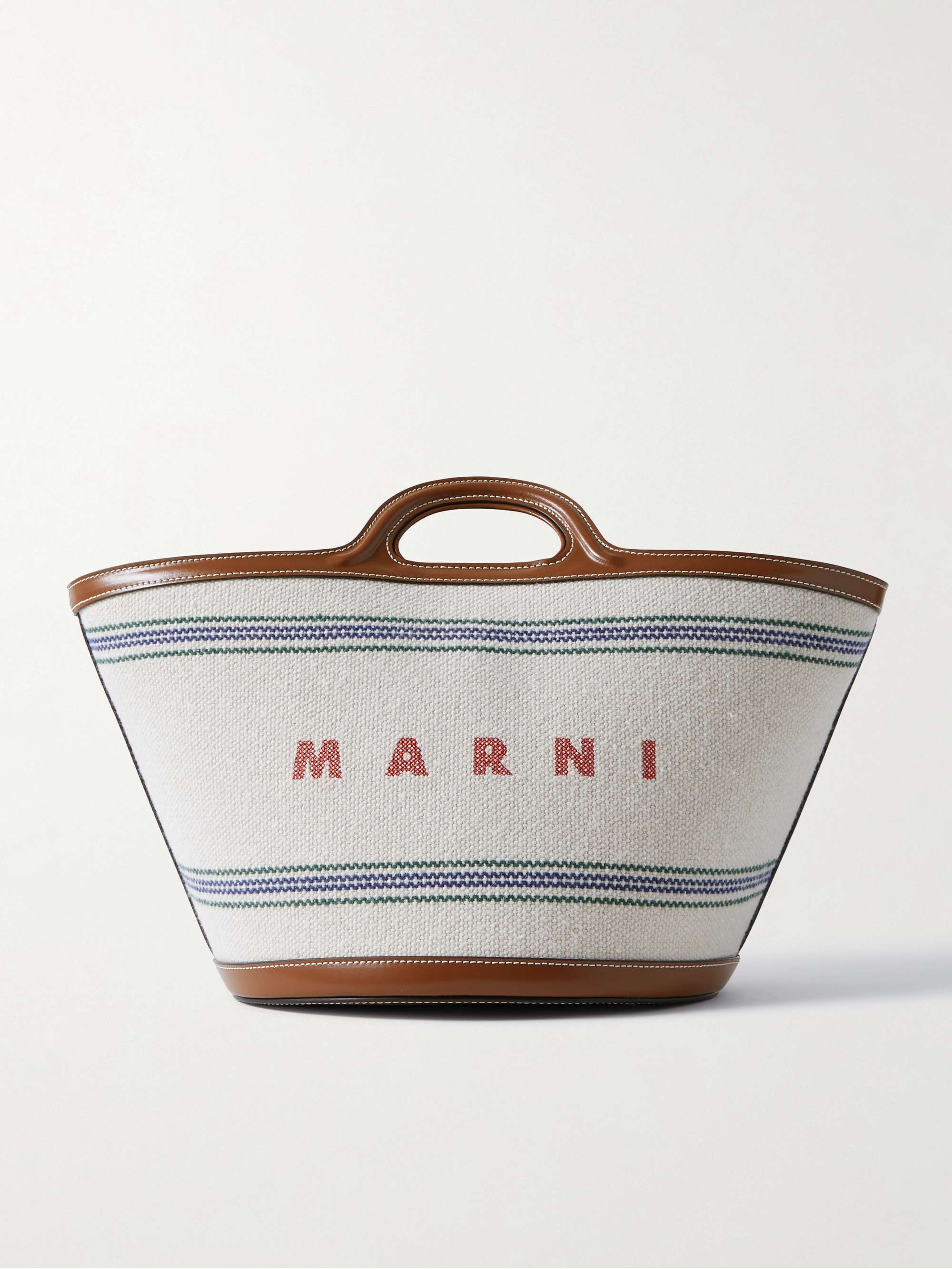 Marni canvas on sale tote