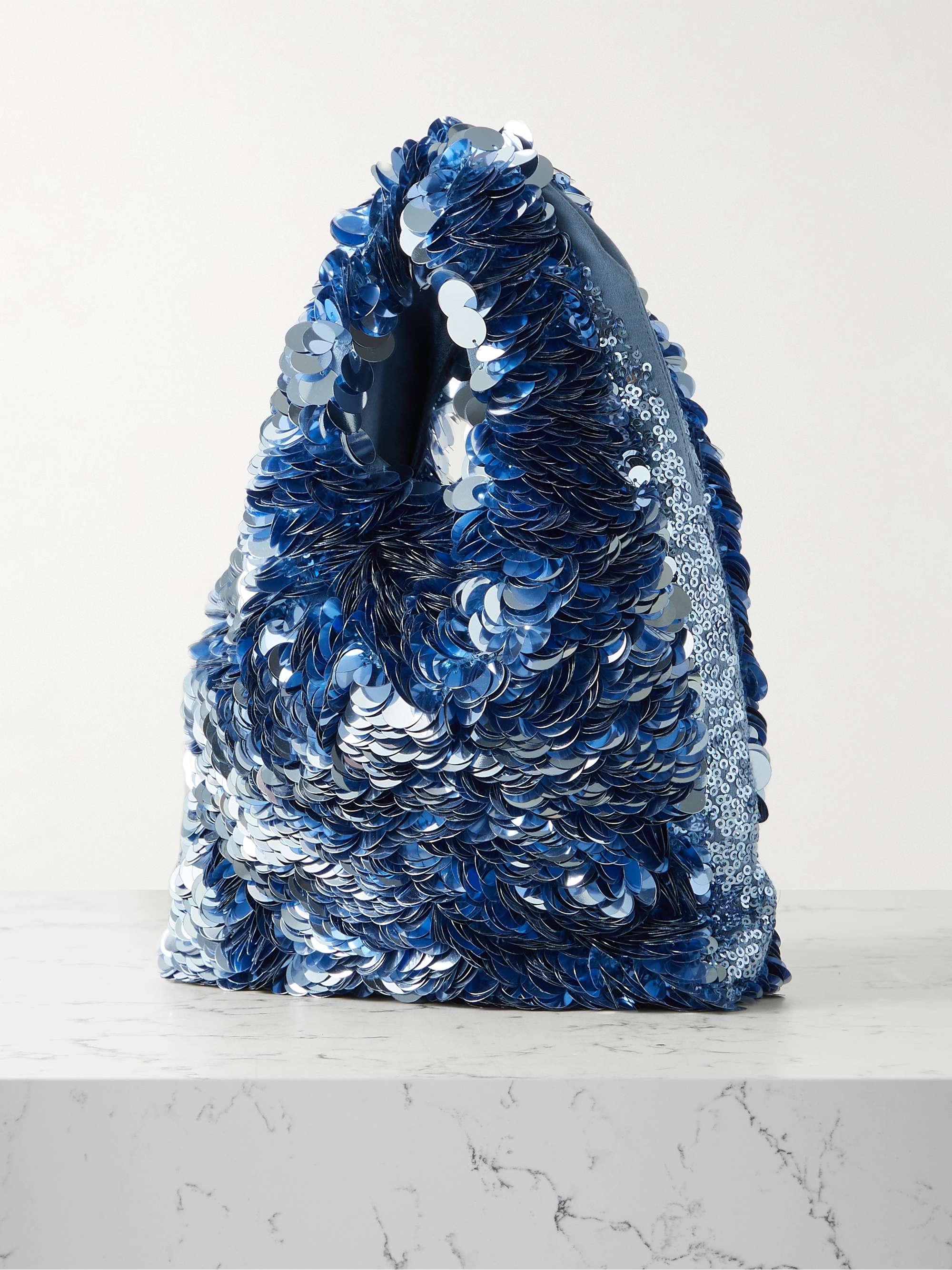 ANYA HINDMARCH Rice Krispies embellished recycledsatin tote NETAPORTER