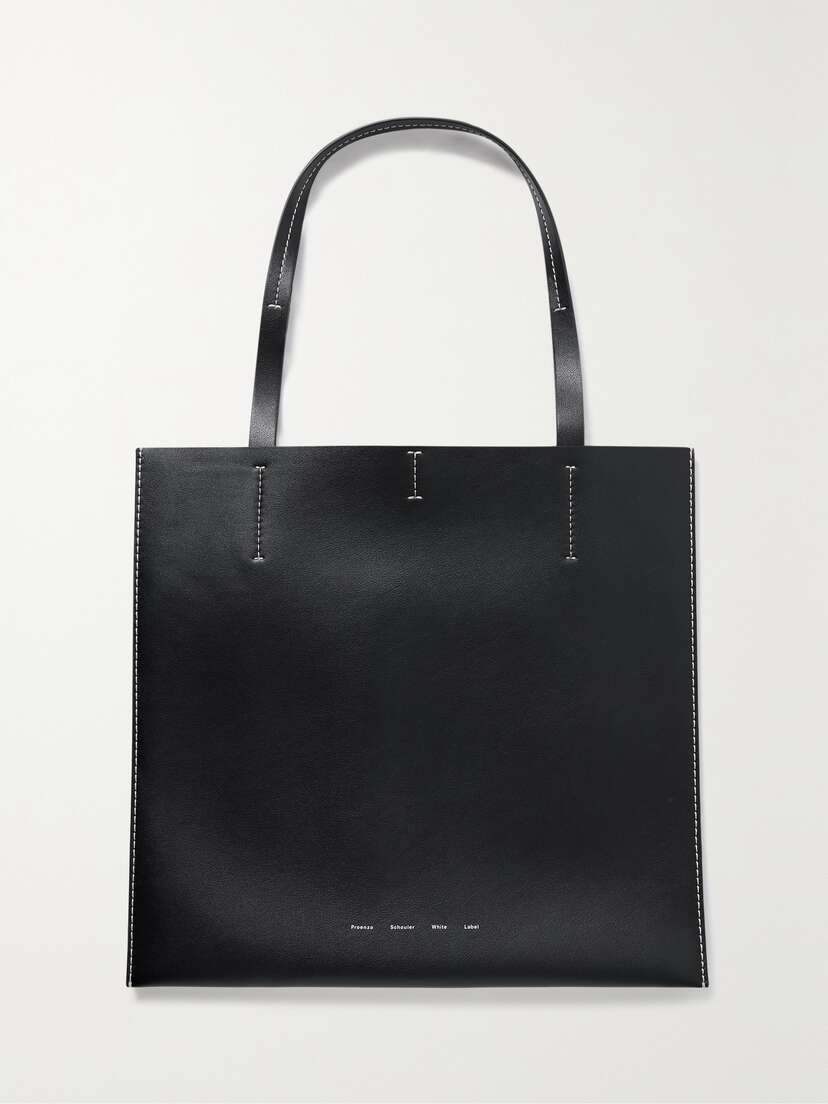 Proenza Schouler White Label Twin Two-tone Leather Tote