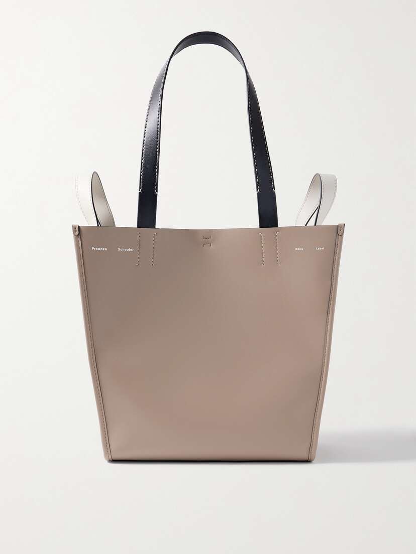 Proenza Schouler White Label Mercer Xl Large Color-block Leather Tote