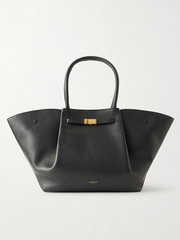 DeMellier + NET SUSTAIN The New York textured-leather tote
