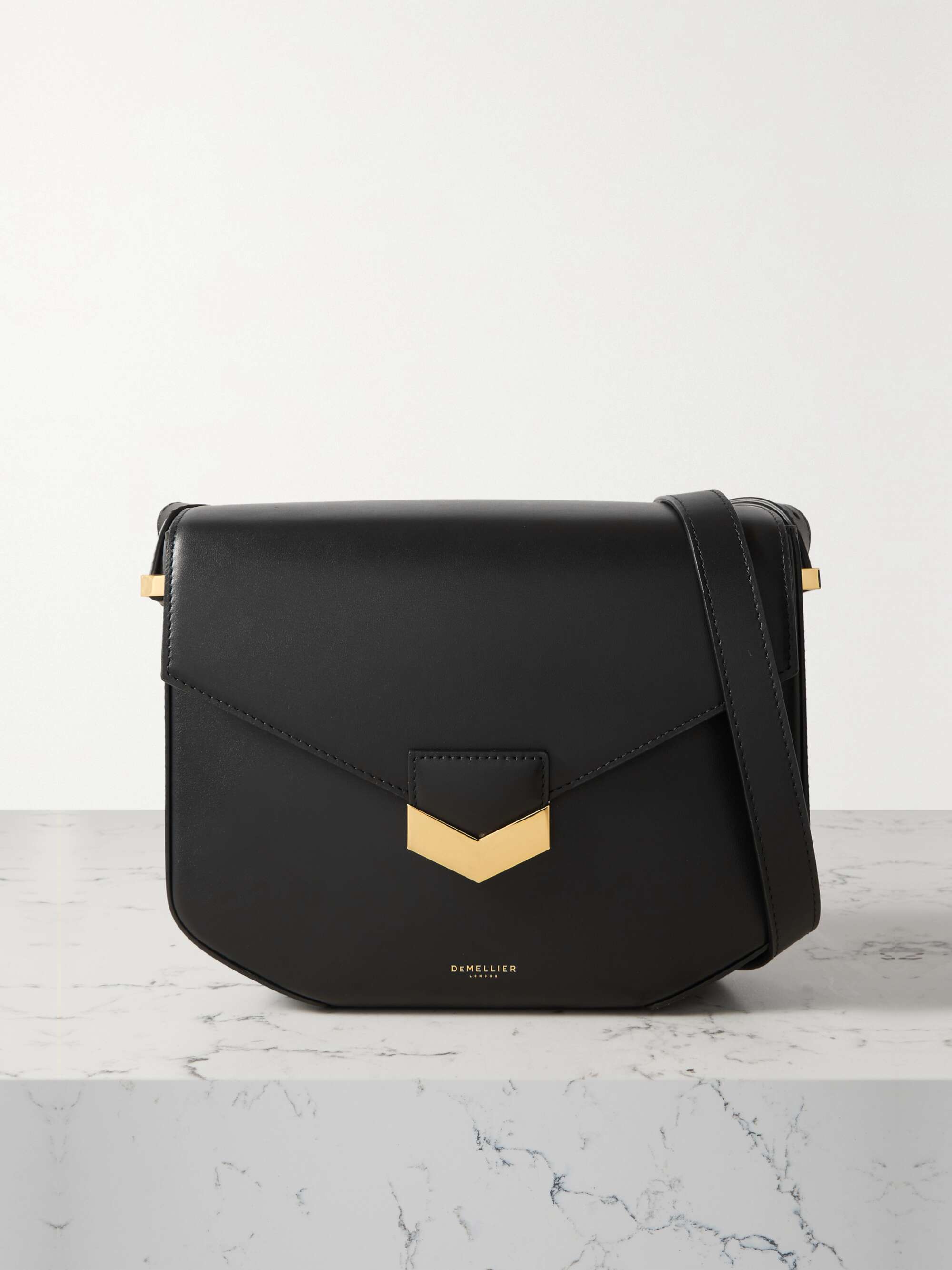 DEMELLIER + NET SUSTAIN London leather shoulder bag | NET-A-PORTER