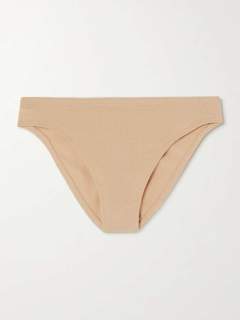 Skin + Net Sustain Galen Stretch Organic Pima Cotton-jersey Briefs