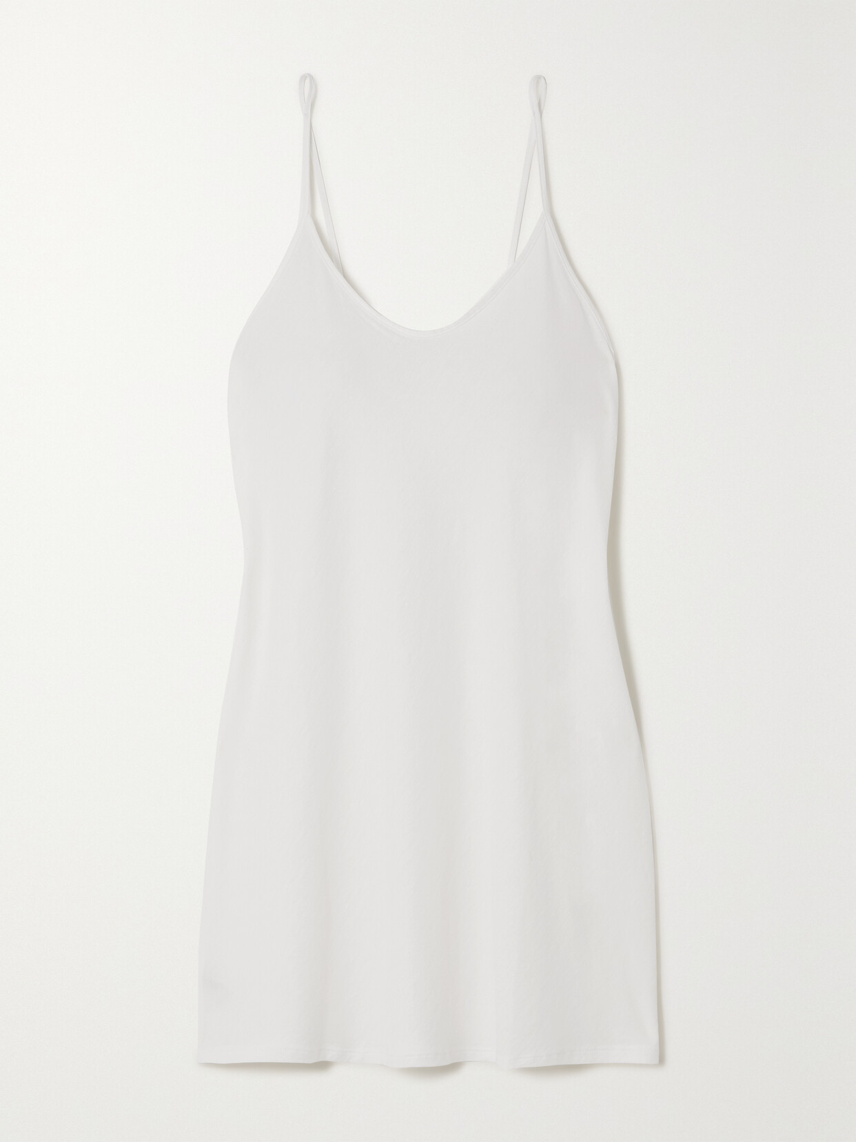 Skin - Organic Pima Cotton-jersey Nightdress - White