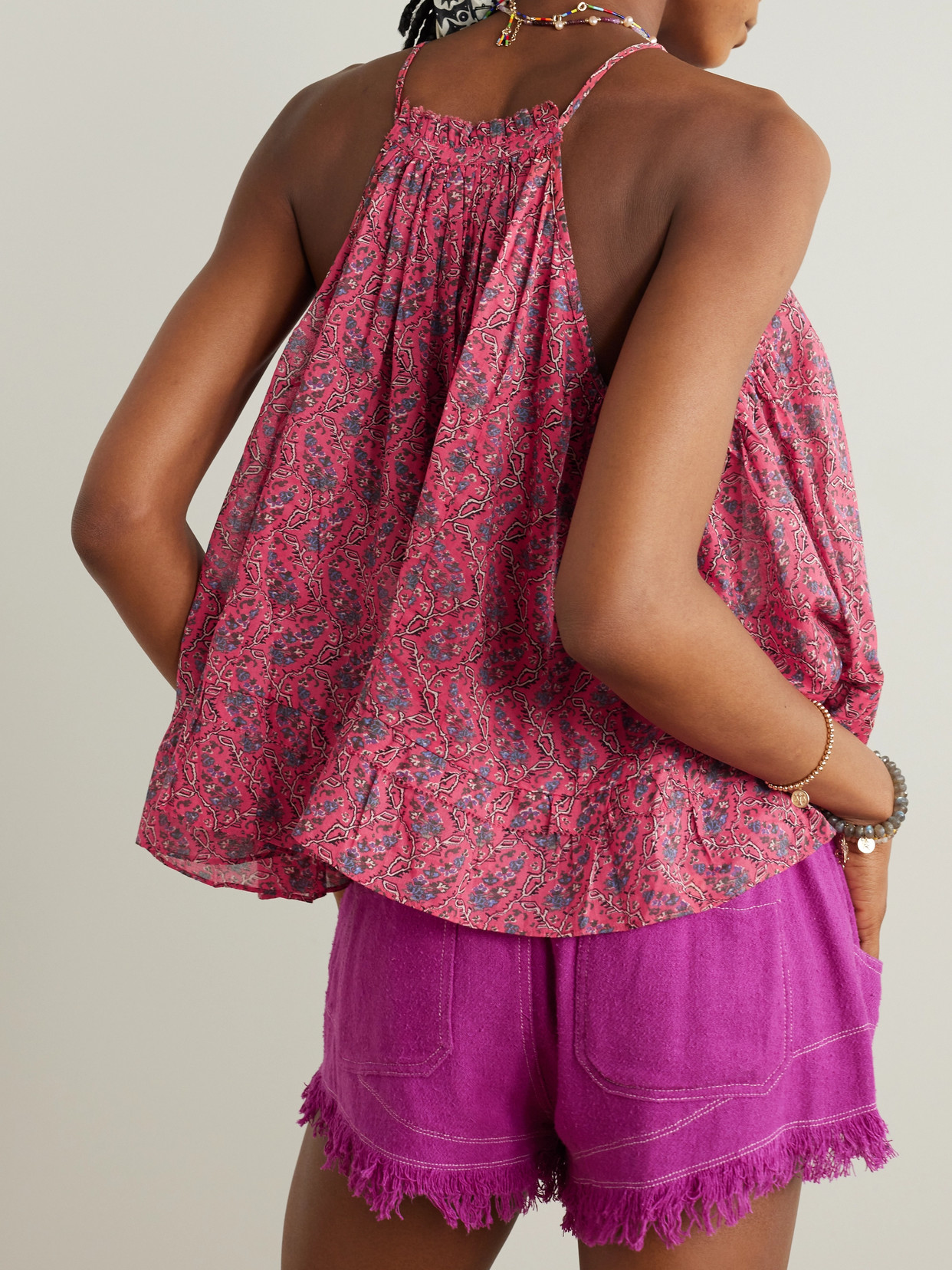 Isabel Marant Étoile Red Fabino Camisole In Purple