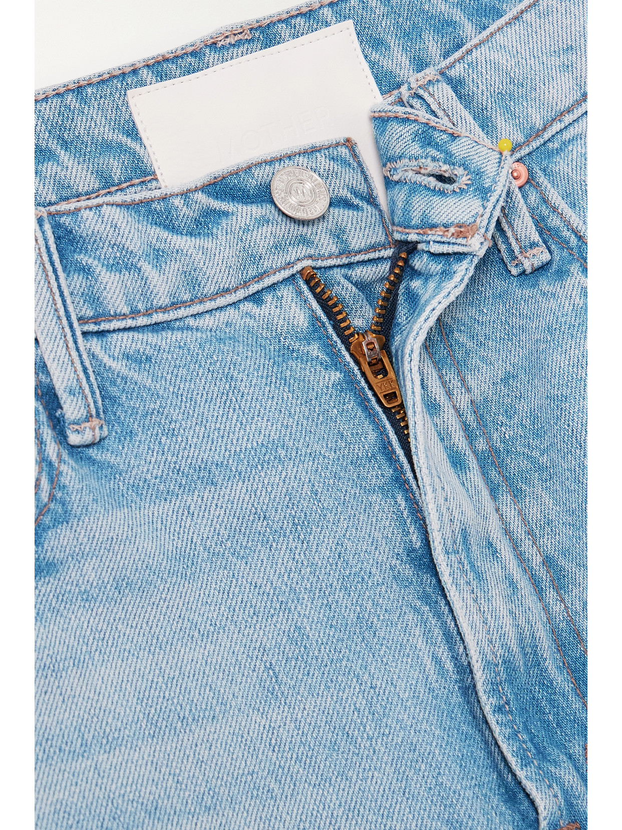 + Net Sustain The Half Pipe Ankle Cropped High-Rise Wide-Leg Jeans