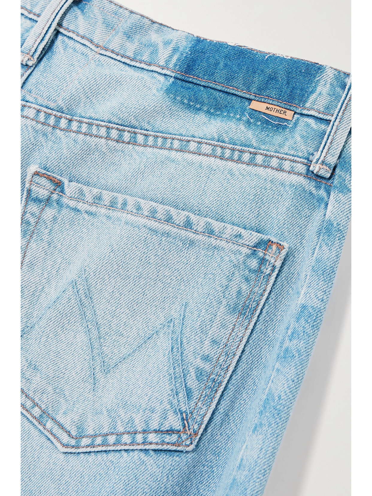 + Net Sustain The Half Pipe Ankle Cropped High-Rise Wide-Leg Jeans