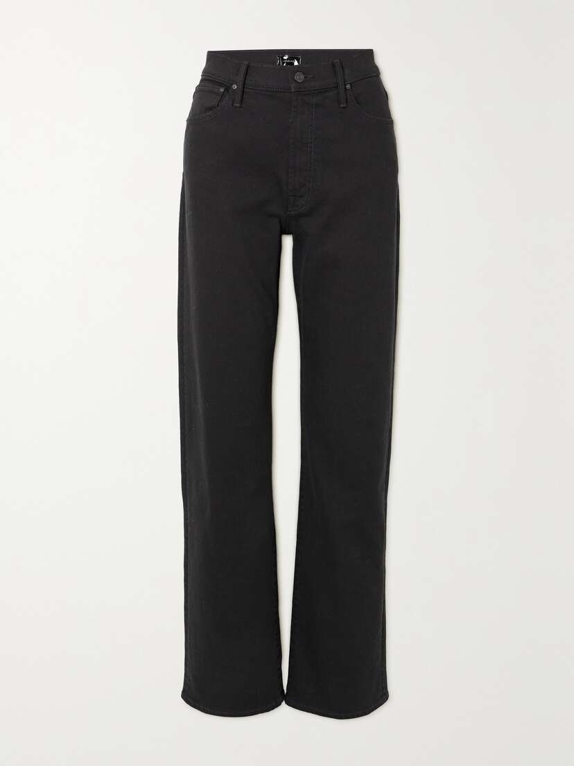 Mother + Net Sustain The Dodger Sneak High-rise Straight-leg Jeans
