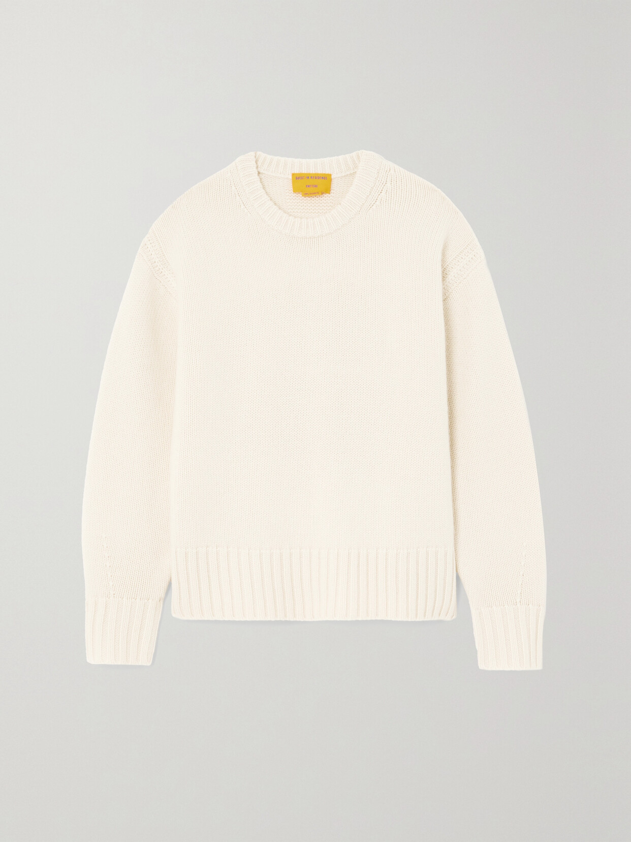 Guest In Residence Cashmere Sweater In Cream