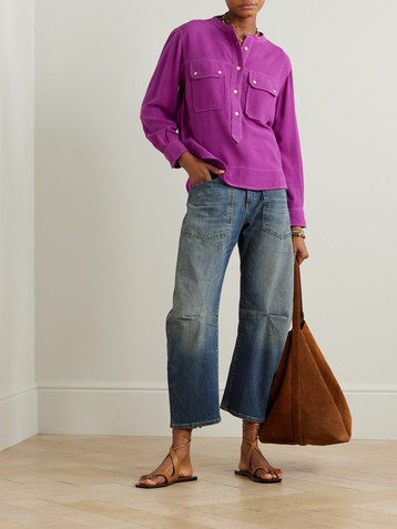 Marant Étoile Tecoyo silk shirt