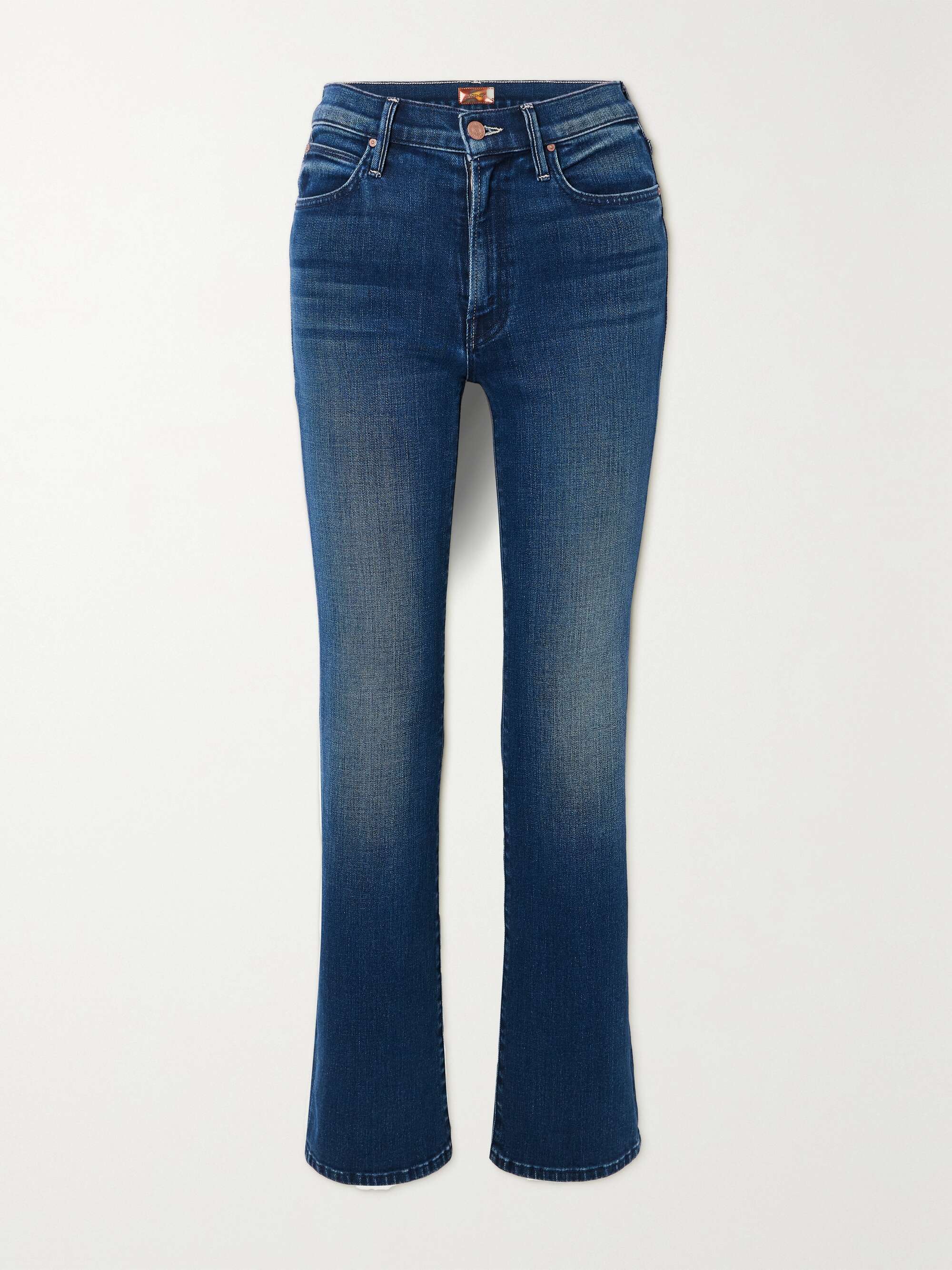 MOTHER + NET SUSTAIN The Kick It high-rise straight-leg jeans