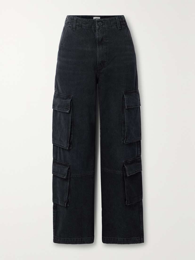 Citizens of Humanity + Net Sustain Delena Cargo High-rise Straight-leg Organic Jeans