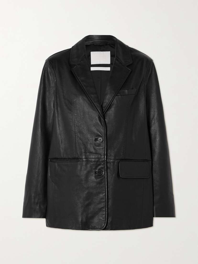 Citizens of Humanity Orla Leather Blazer - x large
