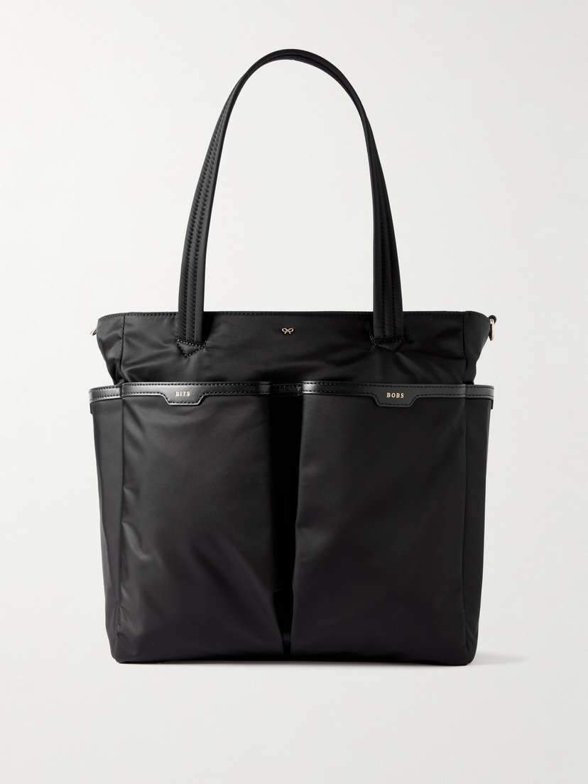 Anya Hindmarch Baby Leather-trimmed Econyl® Tote