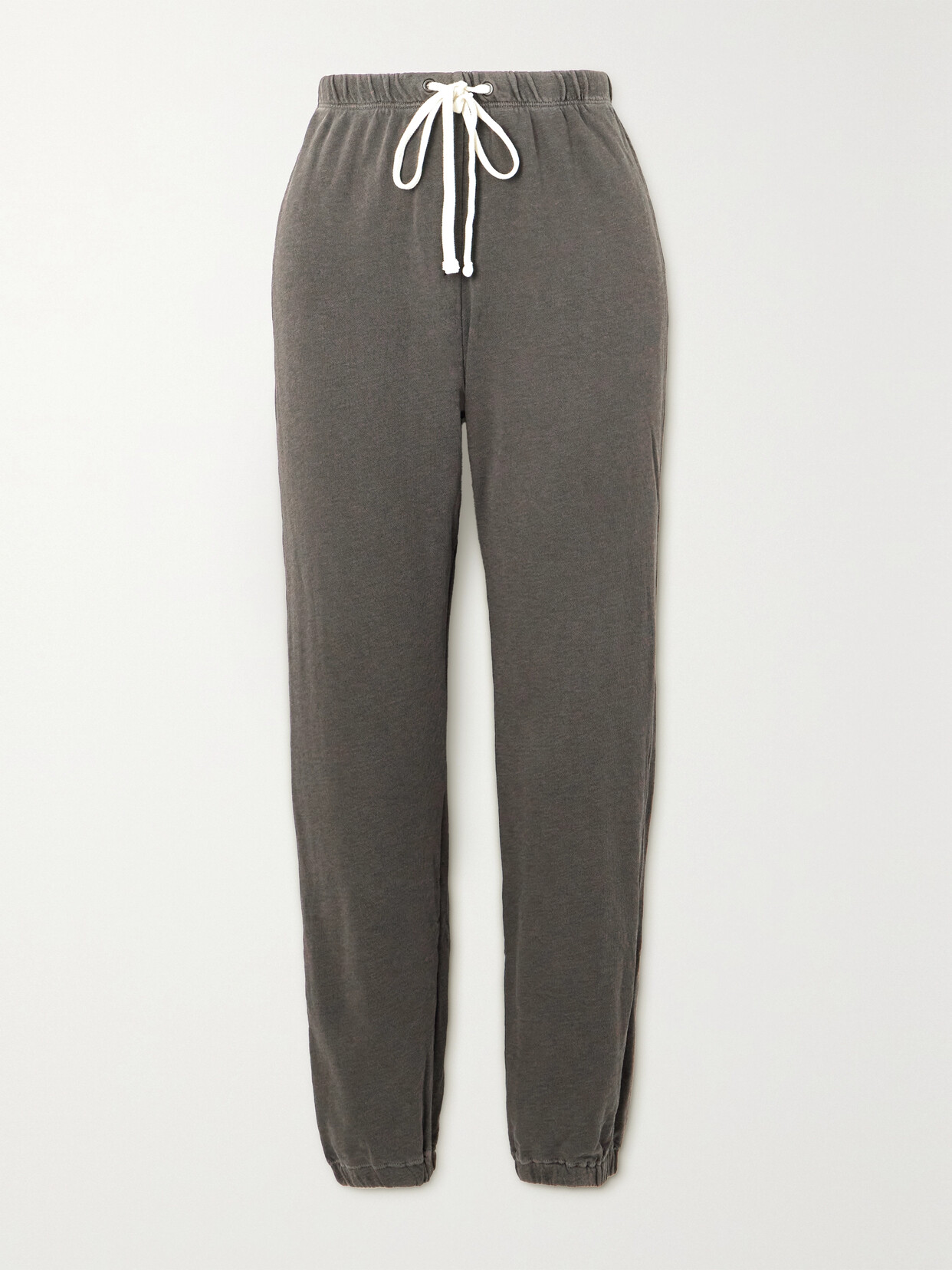 Shop James Perse Cotton Track Pants In Gray