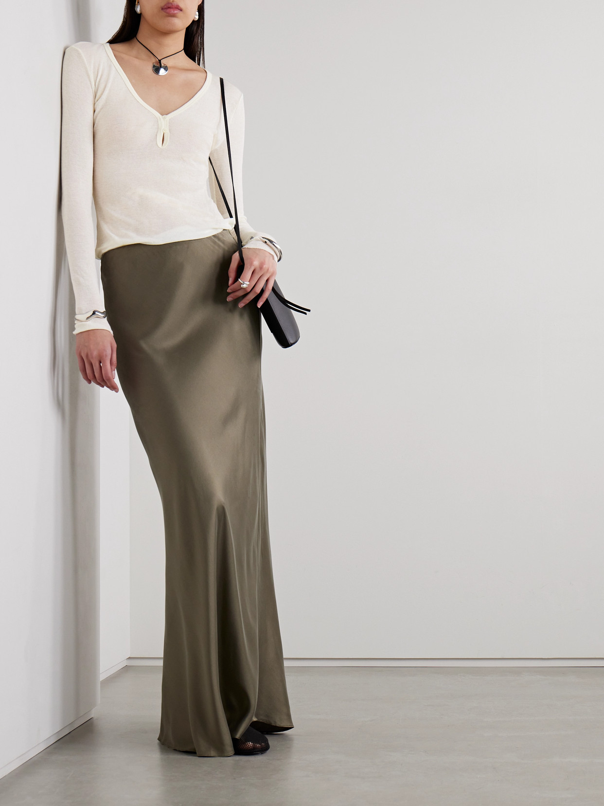 Cotton And Cashmere-Blend Top