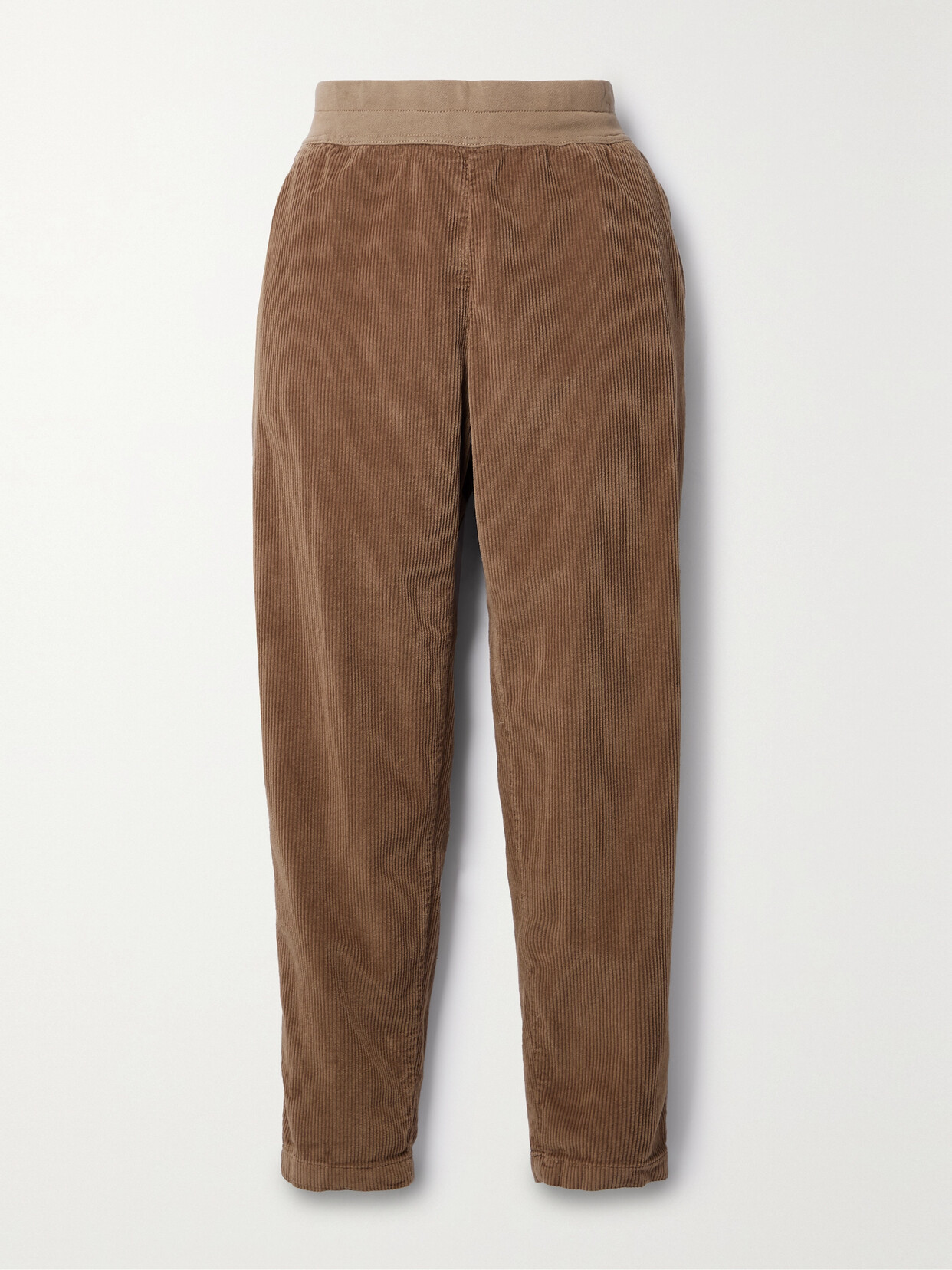 James Perse - Cotton-blend Corduroy Track Pants - Brown