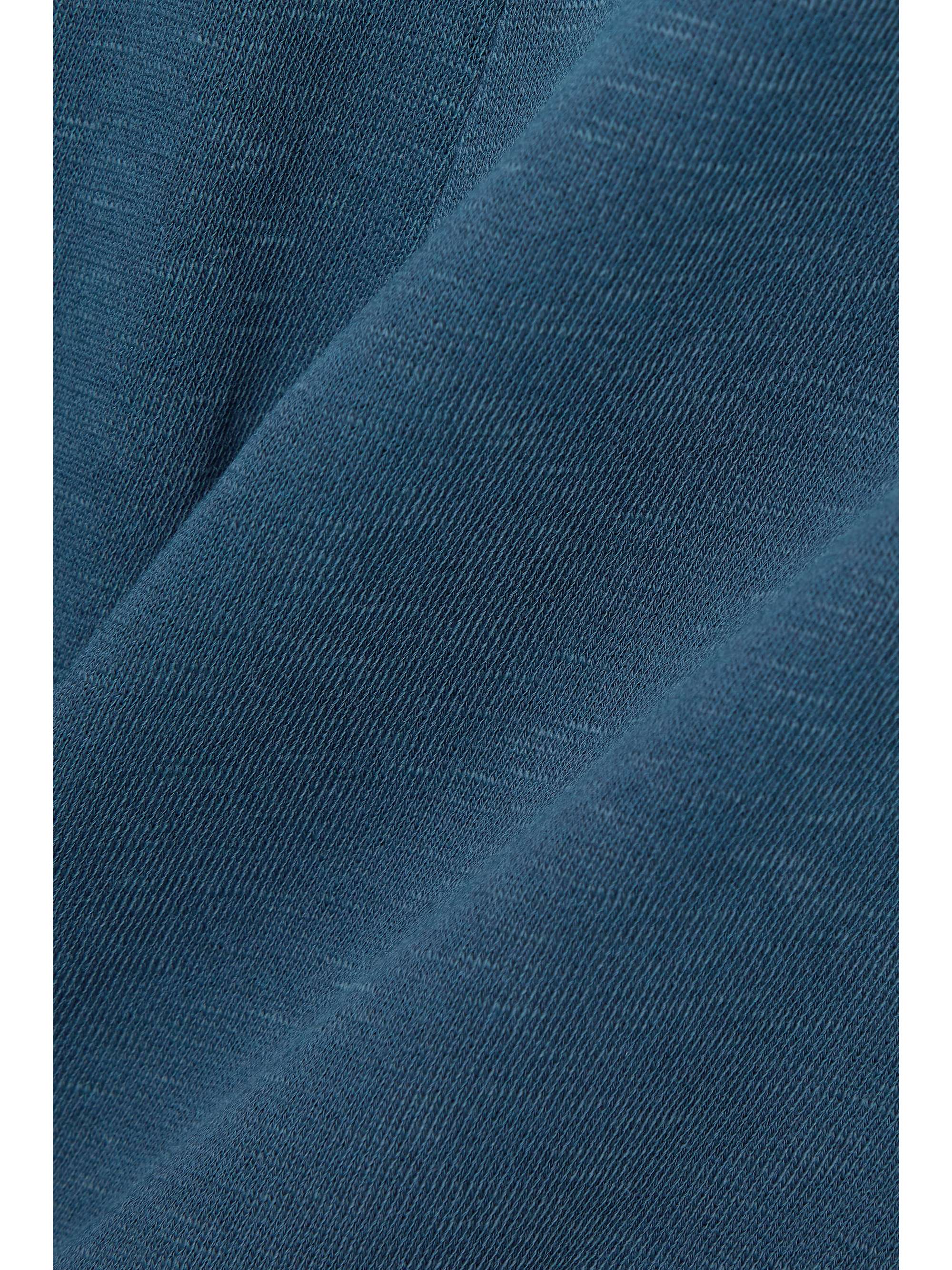 JAMES PERSE Cropped Supima cotton-terry track pants