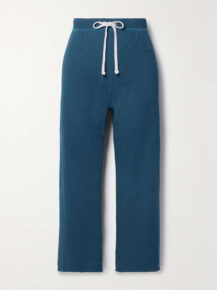 James Perse French Cotton-terry Sweatpants