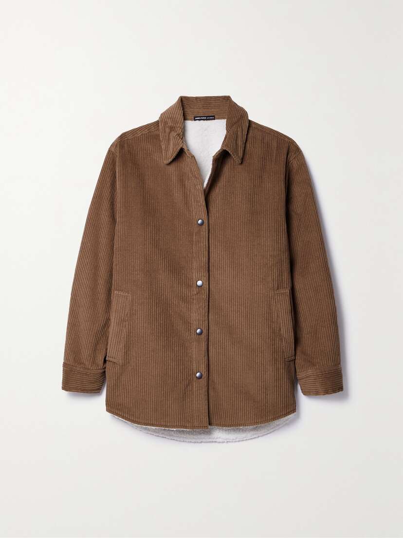 James Perse Cotton And Wool-blend Corduroy Jacket