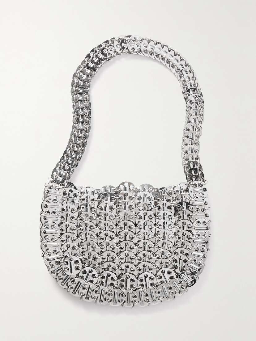 Rabanne 1969 Moon Chainmail Shoulder Bag