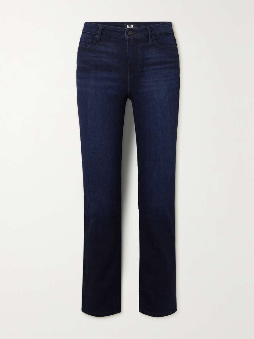 PAIGE Cindy Cropped High-rise Flared Jeans
