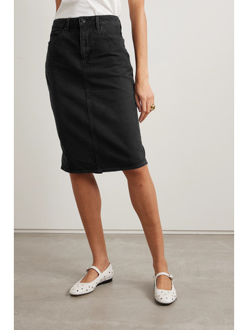 PAIGE + NET SUSTAIN Siren denim skirt