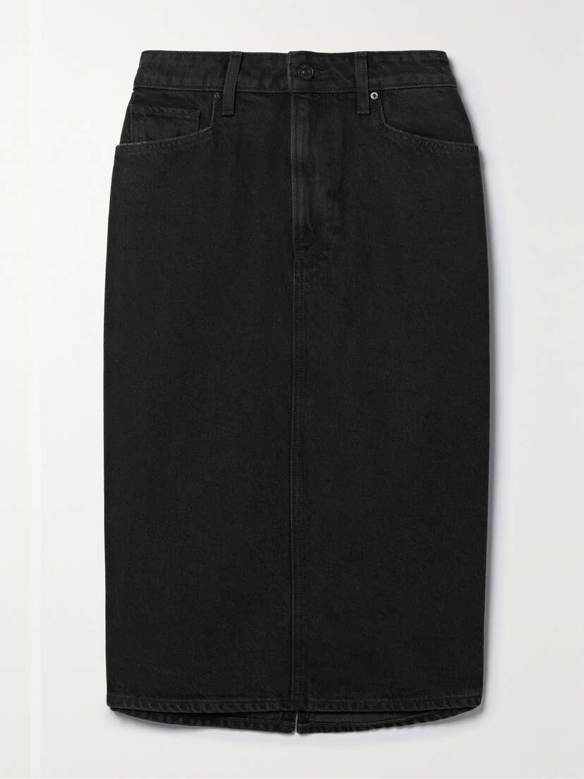 PAIGE + Net Sustain Siren Denim Skirt