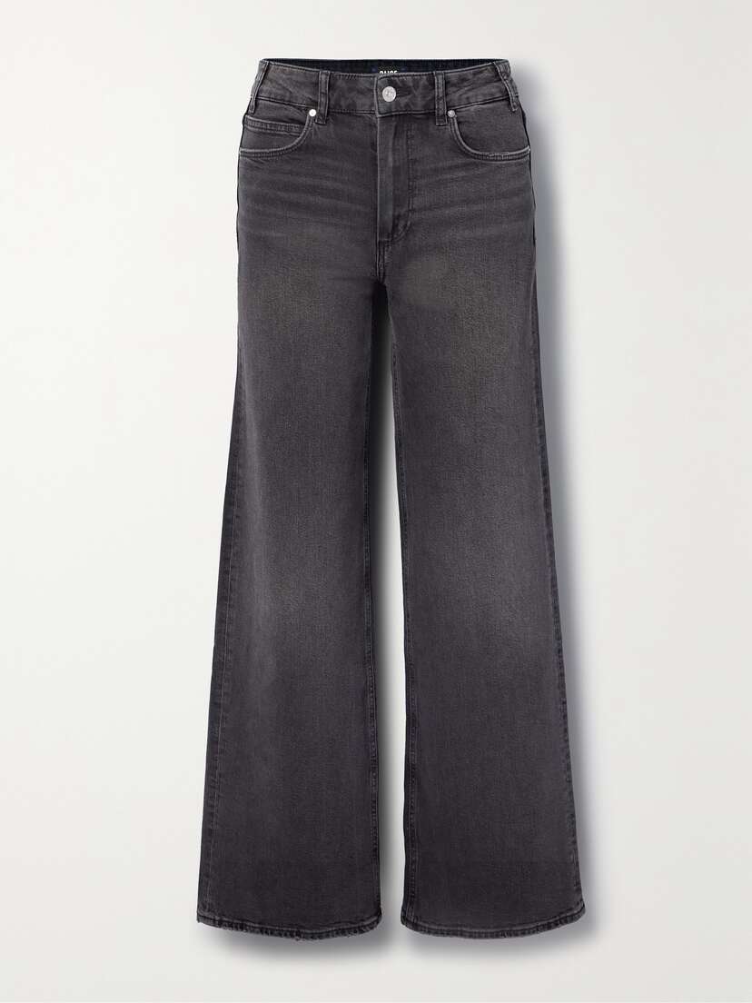 PAIGE Sasha High-rise Straight-leg Jeans