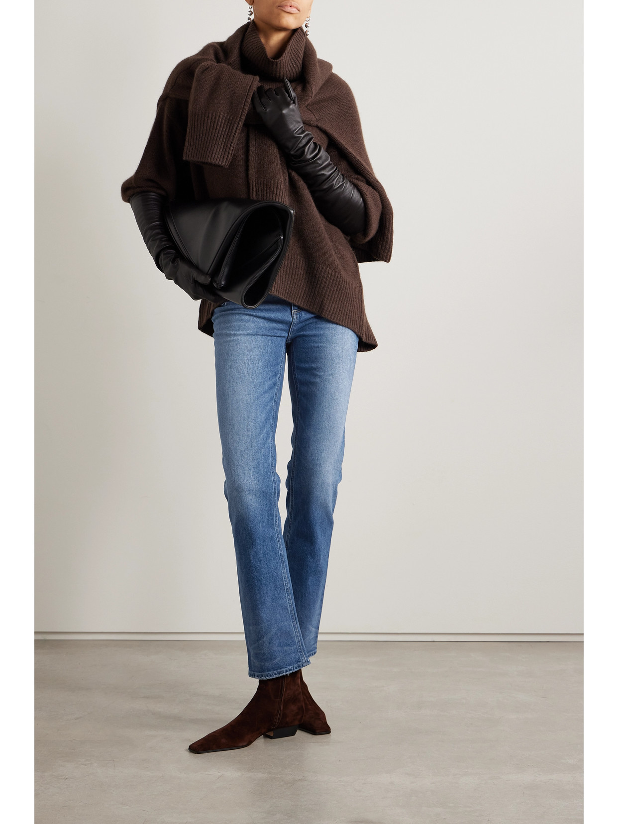 PAIGE STELLA HIGH-RISE STRAIGHT-LEG JEANS 