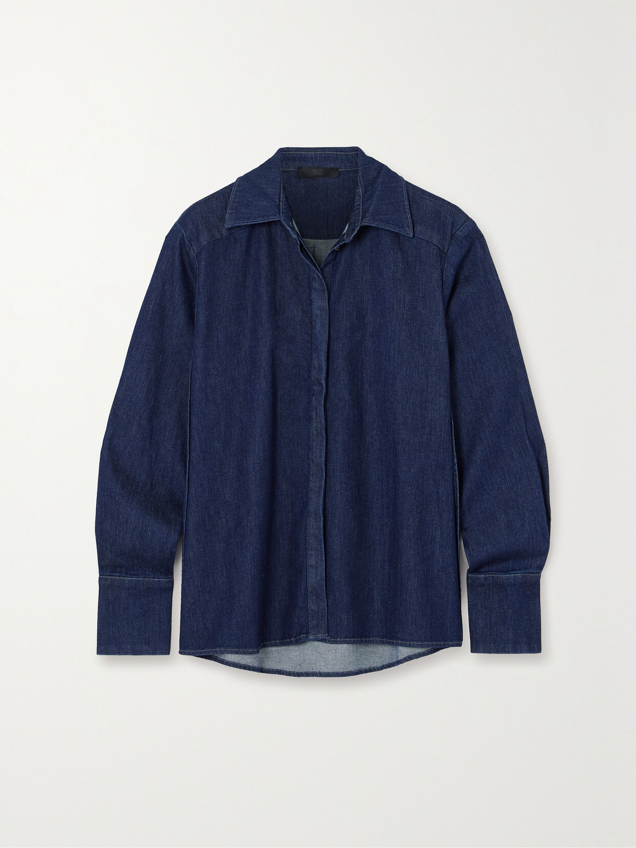 PAIGE - Clemence Denim Shirt - Blue