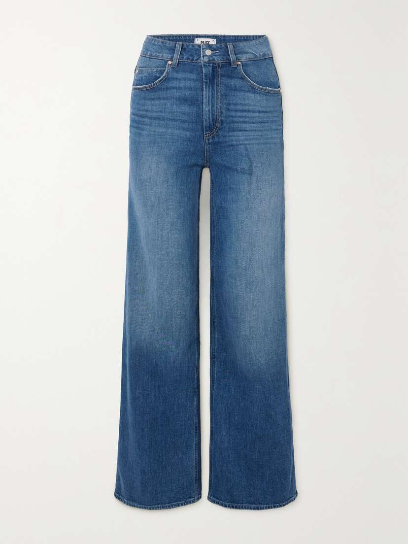 PAIGE Sasha High-rise Straight-leg Jeans