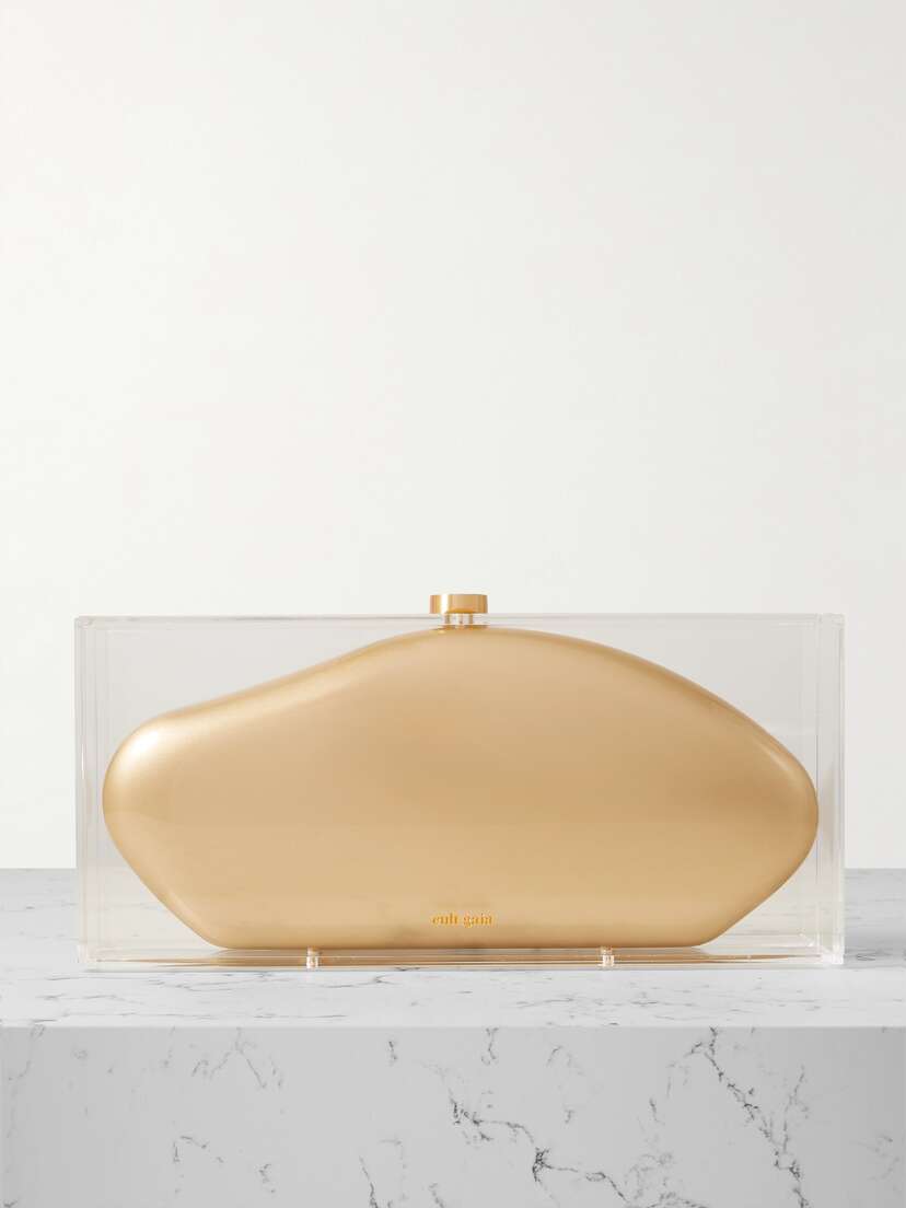 Cult Gaia Annika Acrylic Clutch