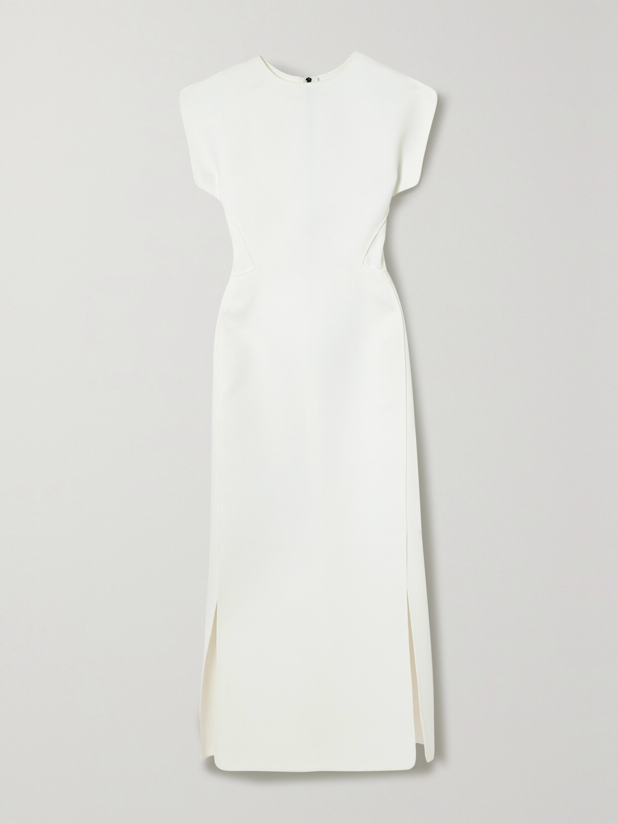 Maticevski - Zephyr Paneled Crepe Maxi Dress - White