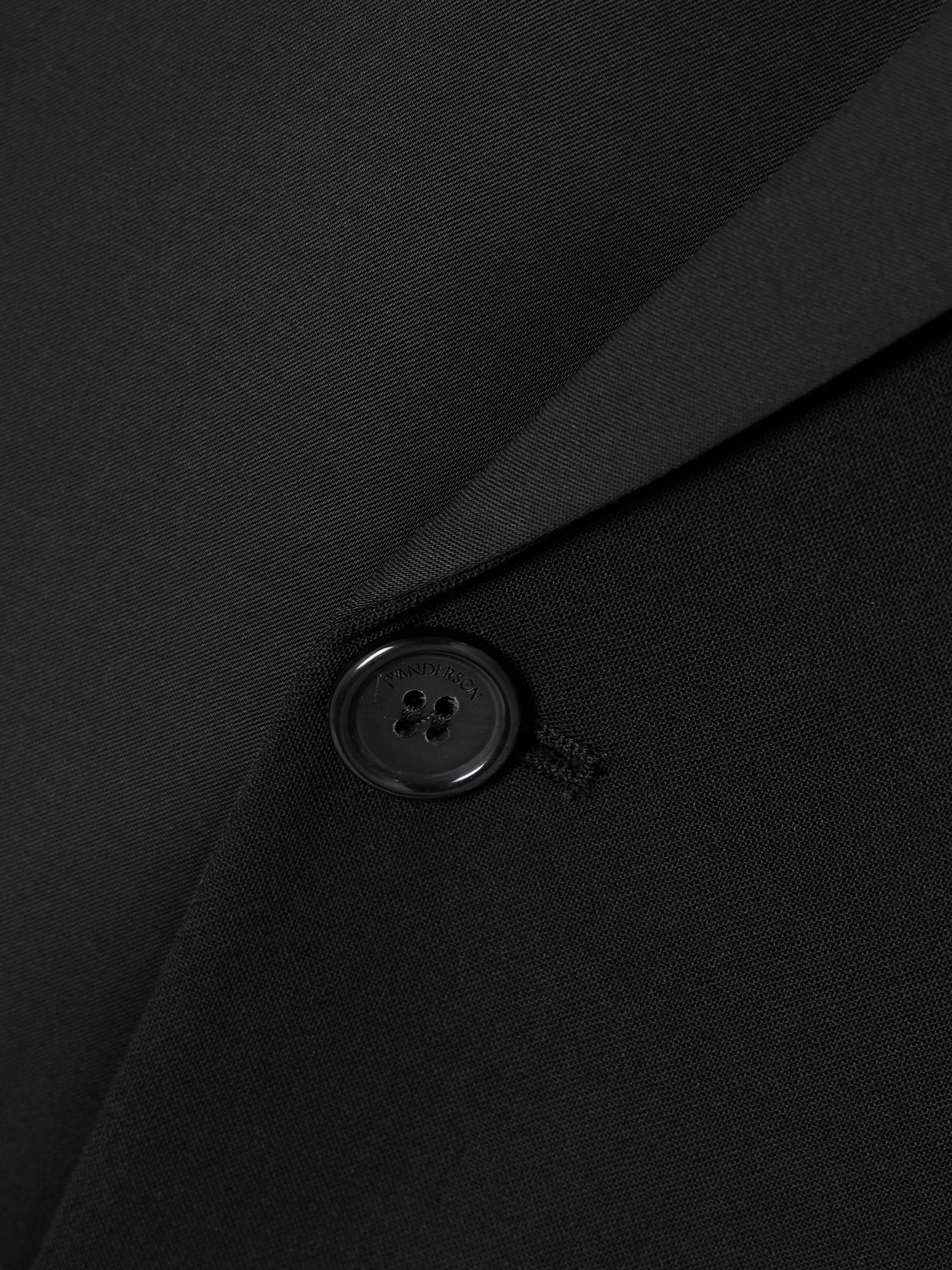 Jw Anderson Single-breasted Blazer In Black