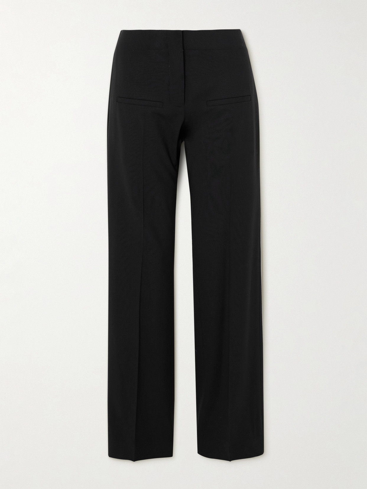 JW Anderson - Wool-blend Straight-leg Pants - Black