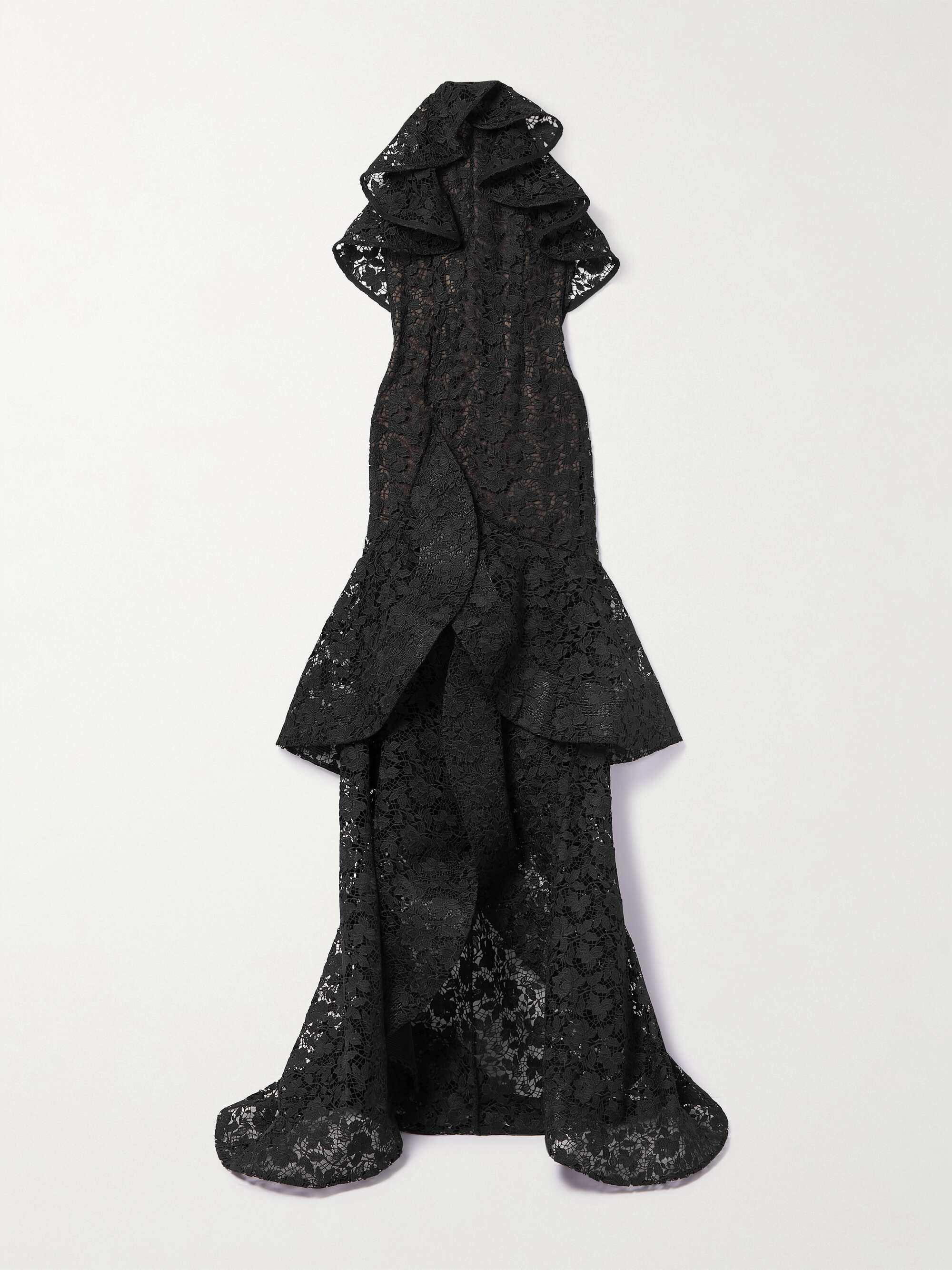Oscar de la renta discount black and white gown