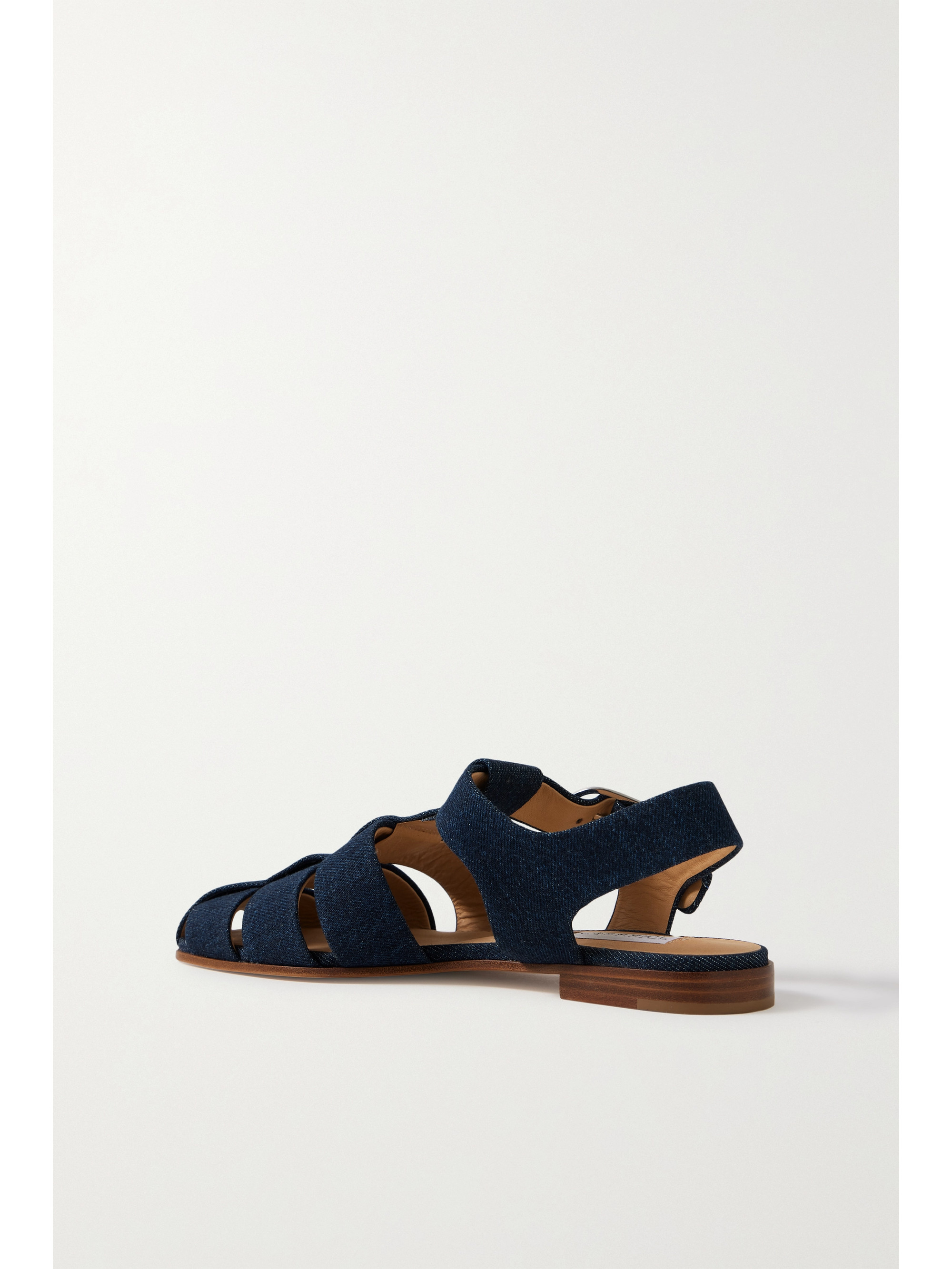 Gabriela Hearst + NET SUSTAIN Lynn organic denim sandals thumbnail